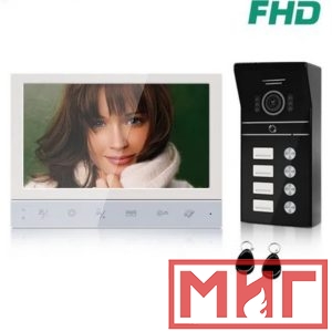 Фото 59 - Видеодомофон с экраном HD 7-дюймовый монитором.